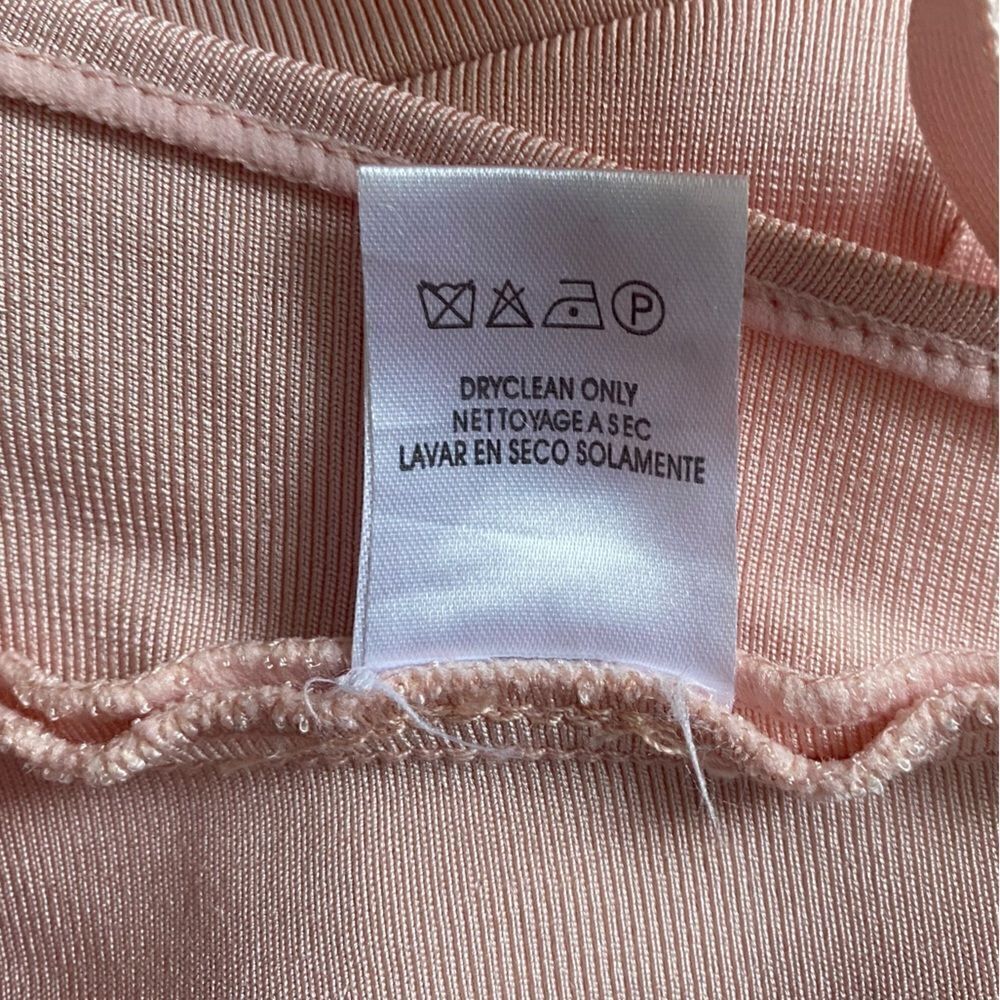 Light Pink Bandage Cocktail Party Dress Size XS - Picture 12 of 12